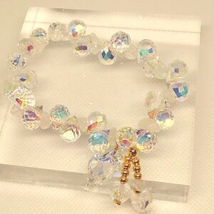 Elegant Crystal Beaded Bracelet
